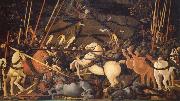 UCCELLO, Paolo The Battle of San Romano oil on canvas